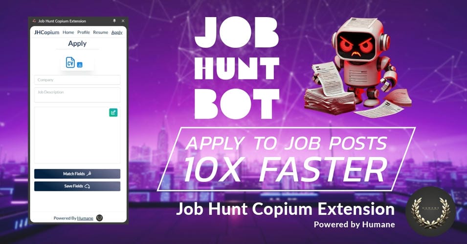 Job Hunt Copium Extension